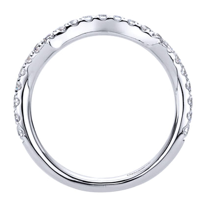 14K White Gold  Matching Wedding Band