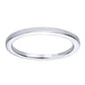 14K White Gold Matching Wedding Band