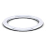 14K White Gold Matching Weeding Band