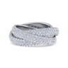 Eternity Band Wedding Ring in 14k White Gold with  Natural Diamond at Gabriel & Co.