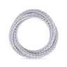 Eternity Band Wedding Ring in 14k White Gold with  Natural Diamond at Gabriel & Co.