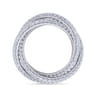 Eternity Band Wedding Ring in 14k White Gold with  Natural Diamond at Gabriel & Co.