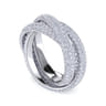 Eternity Band Wedding Ring in 14k White Gold with  Natural Diamond at Gabriel & Co.
