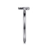 14K White Gold Pave Diamond Uppercase P Initial Ring - 0.05 ct