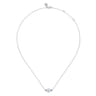 14K White Gold Pearl Bujukan Fashion Necklace