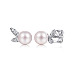 14K-White-Gold-Pearl-with-Diamond-Accents-Stud-Earrings1