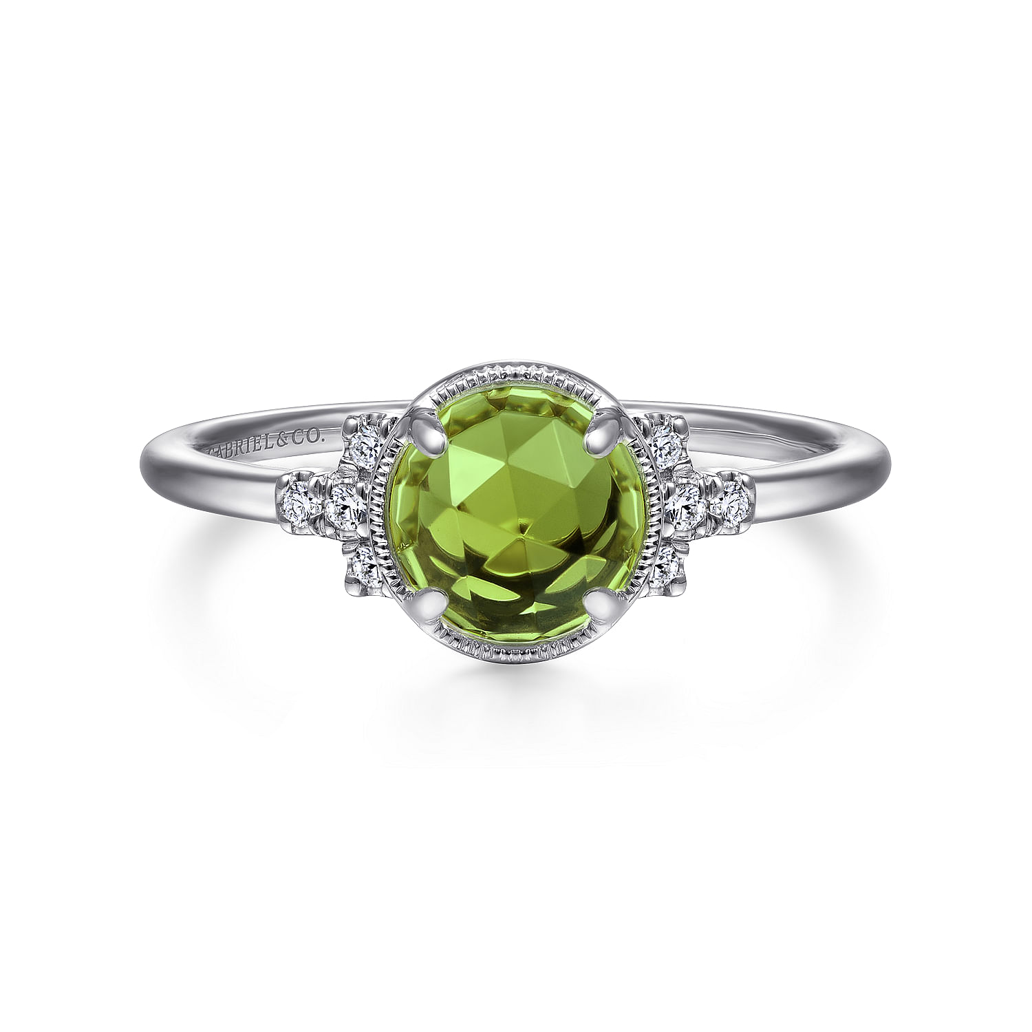 Shop Peridot Rings | August Birthstone Rings | Gabriel & Co.