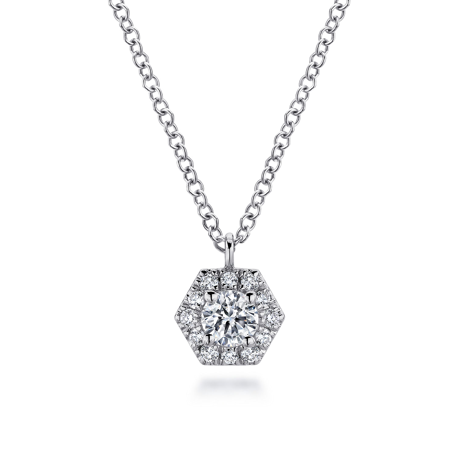 14K-White-Gold-Round-Diamond-Hexagonal-Halo-Pendant-Necklace1