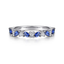 14K-White-Gold-Sapphire-and-Diamond-Matching-Wedding-Band1