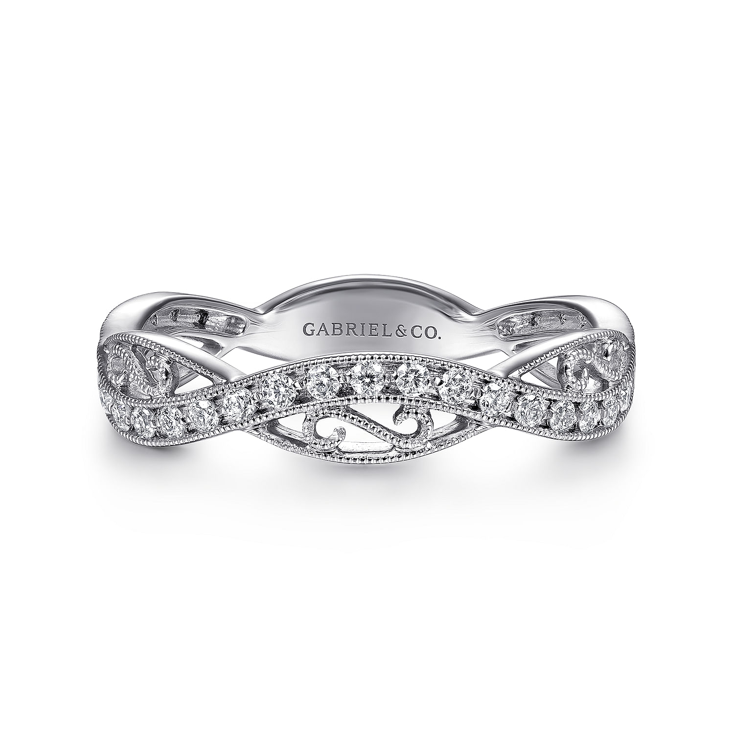 14K-White-Gold-Twisted-Filigree-Diamond-Stackable-Ring1