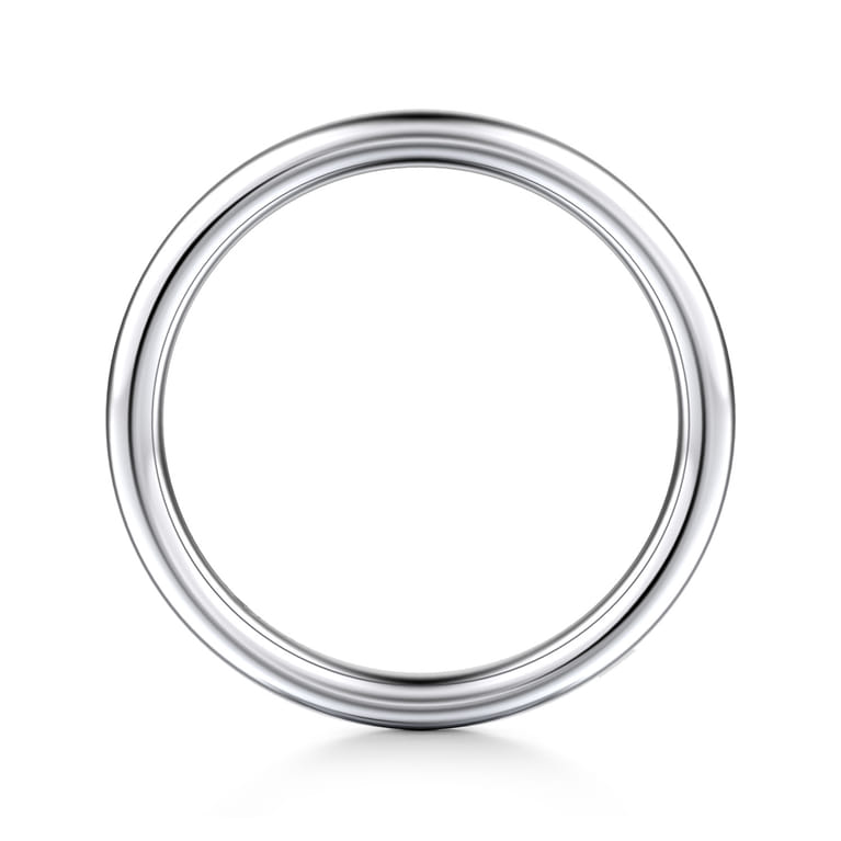 14K White Gold Wedding Band - Shot 2