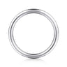 14K White Gold Wedding Band