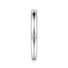 14K White Gold Wedding Band
