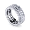 Eternity Band Wedding Ring in 14k White Gold with Round Natural Diamond at Gabriel & Co.