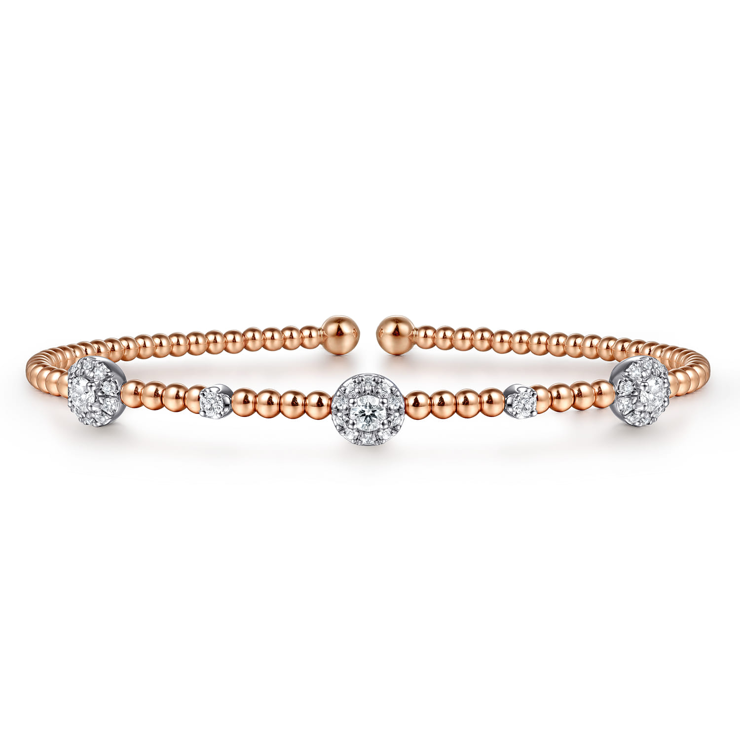 14k White/Rose Gold