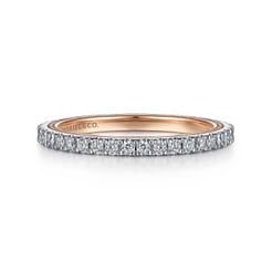 14K-White-Rose-Gold-Diamond-Matching-Wedding-Band1