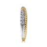 Fancy Wedding Ring in 14k Yellow/white Gold with Round Natural Diamond at Gabriel & Co.