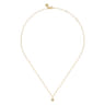 14K White Yellow Gold Diamond Star of David Pendant Necklace - 0.03 ct