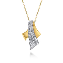 14K-White--Yellow-Gold-Multi-Row-Graduating-Diamond-Pendant-Necklace1