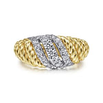 14K-White-Yellow-Gold-Multi-Twisted-Rope-and-Diamond-Ring1