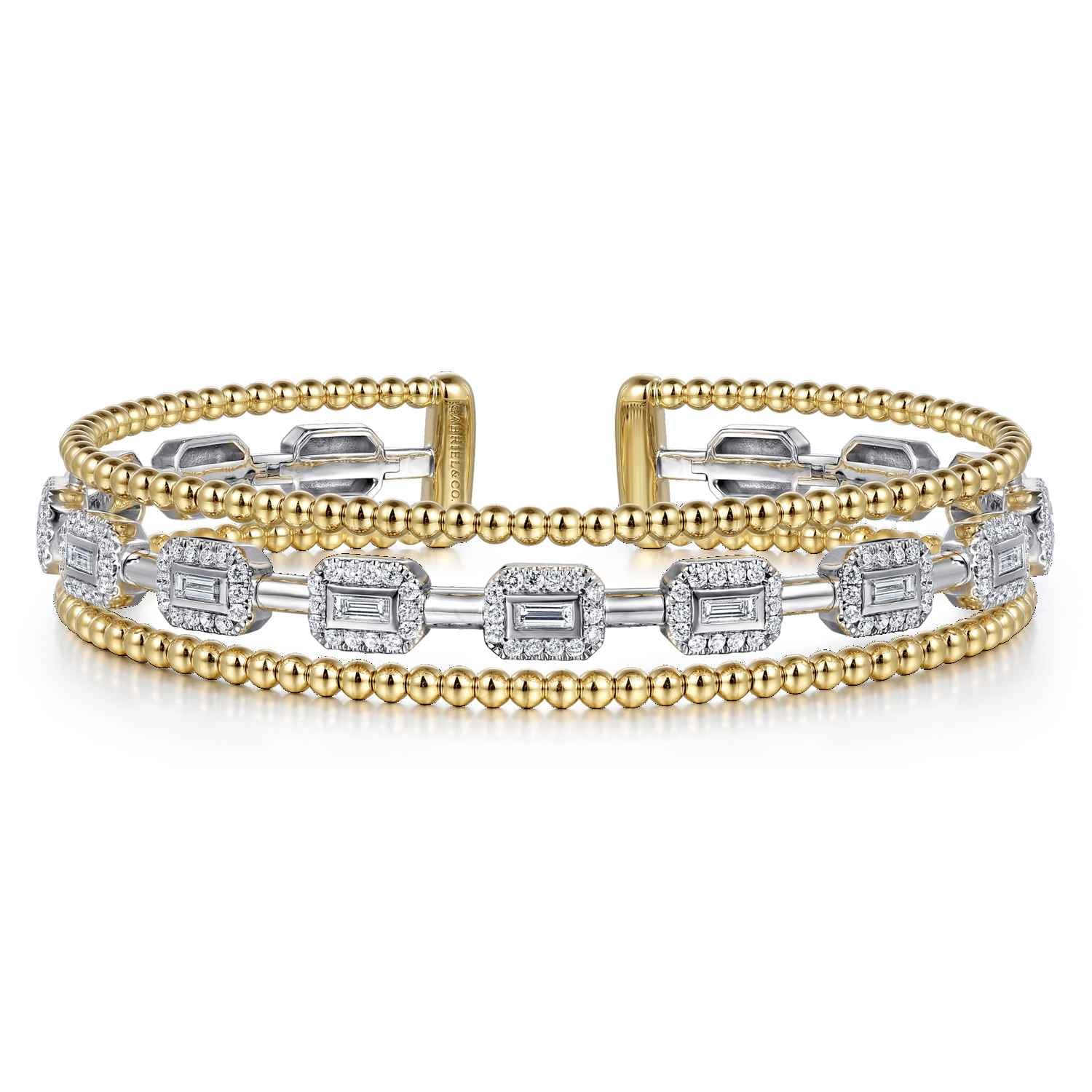 14k Yellow/white Gold