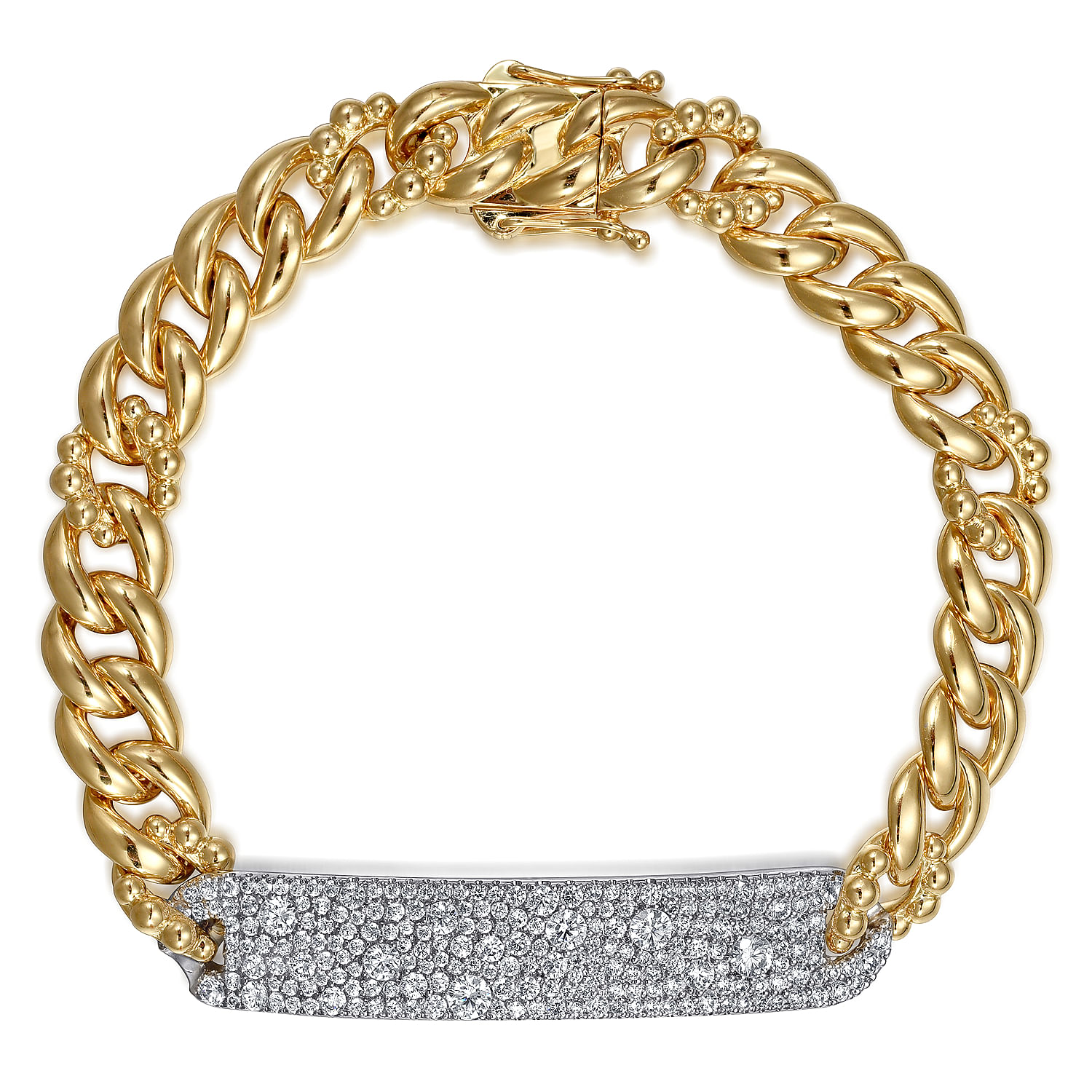 Cuban Link store Chain Bracelet in 14k Yellow Gold