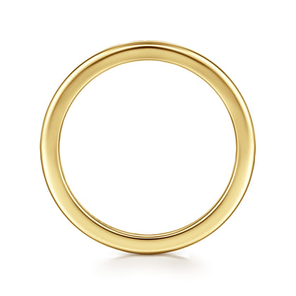 14K Yellow Gold 1.3mm Mini Spacer Band