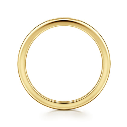 14K Yellow Gold 1.5mm Mini Spacer Band