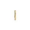 14K Yellow Gold 13mm Rope Single Cuff Earrings