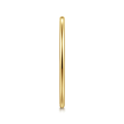 14K Yellow Gold 1mm Mini Spacer Band