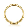 14K Yellow Gold 6mm - Men's Wedding Band in High Polish Finish