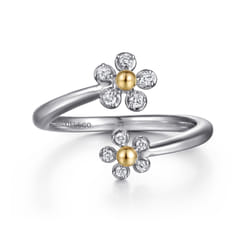 14K-Yellow-Gold--925-Sterling-Silver-Diamond-Flower-Bypass-Ring1