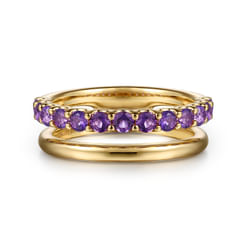 14K-Yellow-Gold-Amethyst-Ladies-Ring1