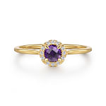 14K-Yellow-Gold-Amethyst-and-Diamond-Halo-Promise-Ring1