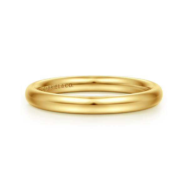 14K Yellow Gold Anniversary Band