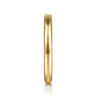 Straight Wedding Ring in 14k Yellow Gold with   at Gabriel & Co.