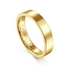 Straight Wedding Ring in 14k Yellow Gold with   at Gabriel & Co.