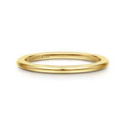 14K Yellow Gold Anniversary Spacer Band