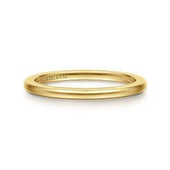 14K Yellow Gold Anniversary Spacer Band