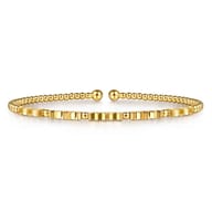 14K Yellow Gold Bangle