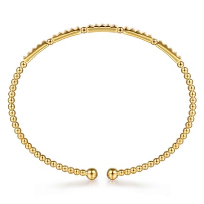 14K Yellow Gold Bangle