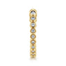 Open Ring Wedding Ring in 14k Yellow Gold with Pear Natural Diamond at Gabriel & Co.