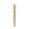 Open Ring Wedding Ring in 14k Yellow Gold with Pear Natural Diamond at Gabriel & Co.