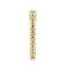 Open Ring Wedding Ring in 14k Yellow Gold with Pear Natural Diamond at Gabriel & Co.