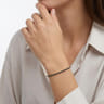 14K Yellow Gold Black Diamond Bangle - 1.1 ct