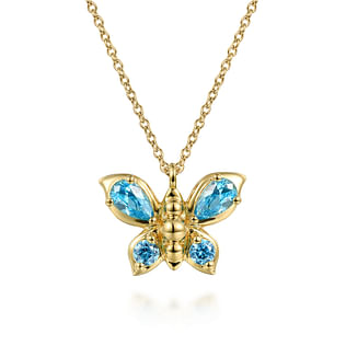 14K-Yellow-Gold-Blue-Topaz-Butterfly-Pendant-Necklace1