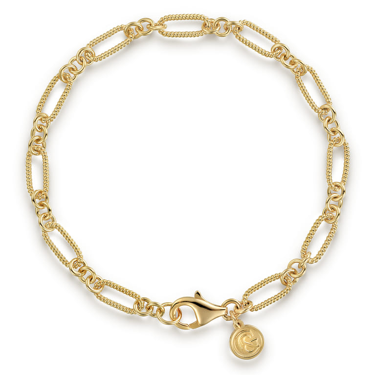 14K Yellow Gold Bracelet - Shot 1