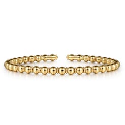 14K Yellow Gold Bujukan Bangle