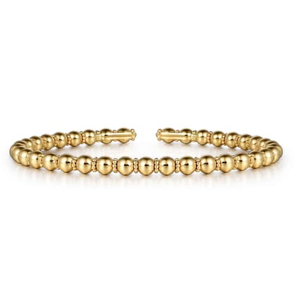 14K Yellow Gold Bujukan Bangle