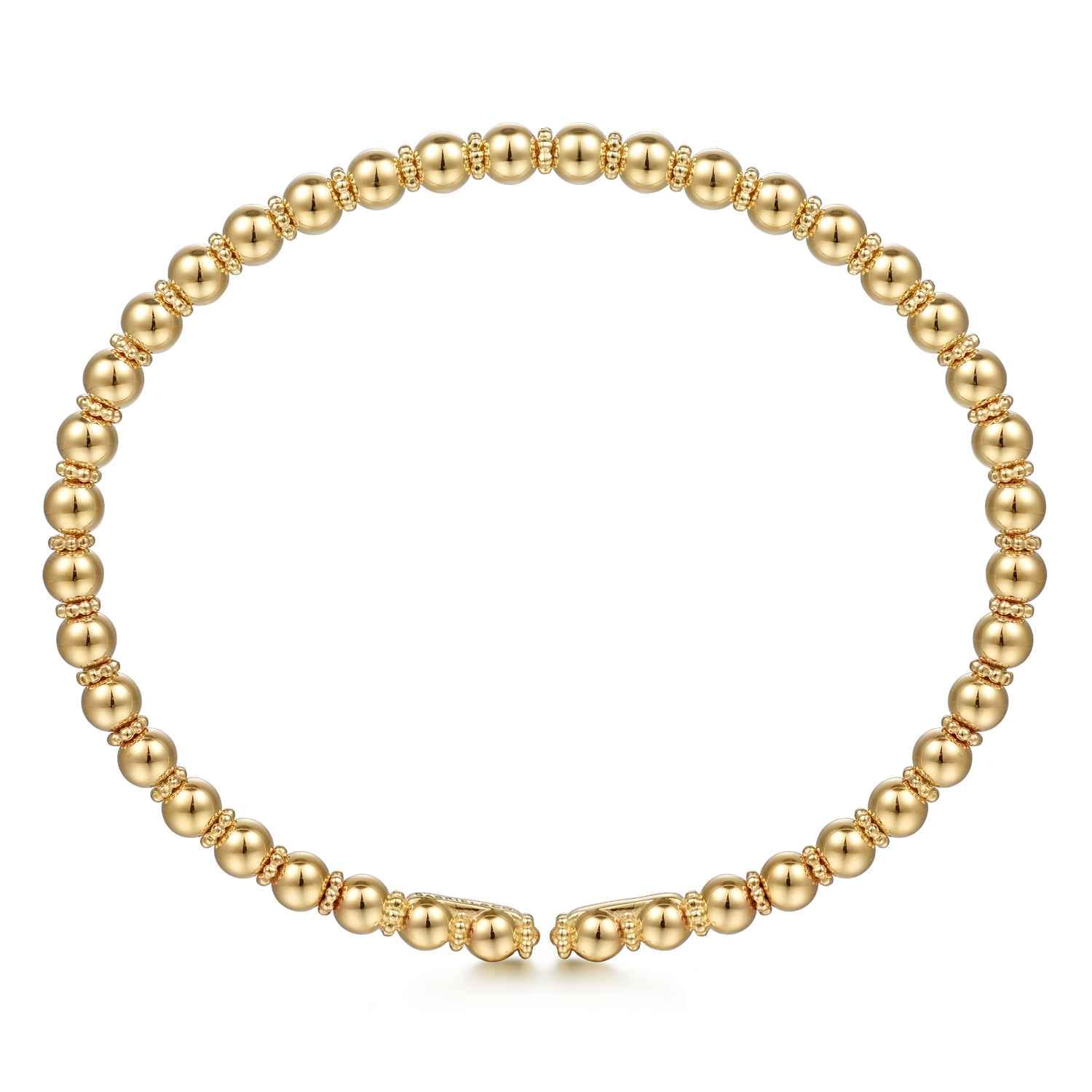 14K Yellow Gold Bujukan Bangle - Shot 3